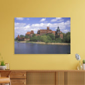 EU, Polen, Pommeren, Malbork. Europa's Canvas Afdruk (Insitu (Woonkamer))