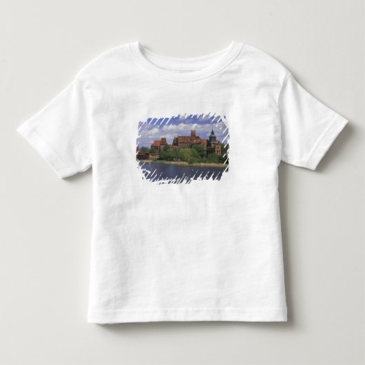 EU, Polen, Pommeren, Malbork. Europa's Kinder Shirts (Voorkant)