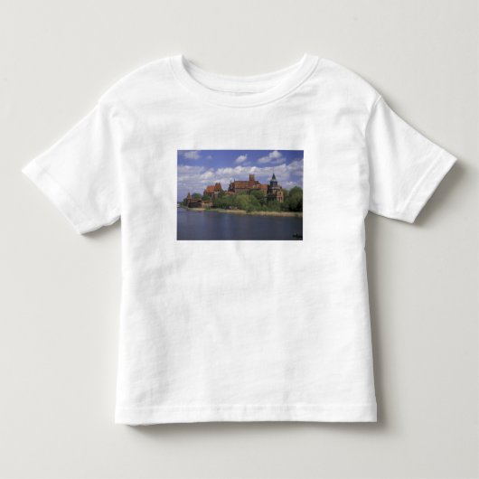 EU, Polen, Pommeren, Malbork. Europa's Kinder Shirts (Voorkant)