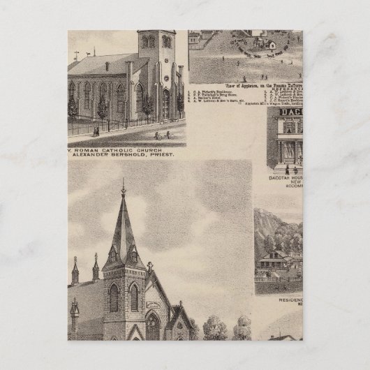 EU-presbyteriër, Minnesota Briefkaart (Voorkant)