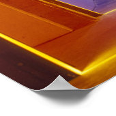 EU, Spanje, Barcelona. Lit-deur nabij Picasso Poster (Hoek)