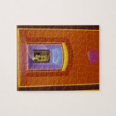 EU, Spanje, Barcelona. Litdeuropening nabij Picass Legpuzzel (Horizontaal)