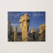 EU, Spanje, Catalonië, Barcelona. Antonio Gaudi's Legpuzzel (Horizontaal)