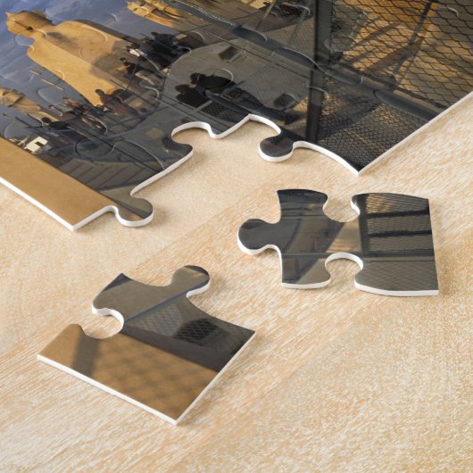 EU, Spanje, Catalonië, Barcelona. Antonio Gaudi's Legpuzzel (Zijkant)