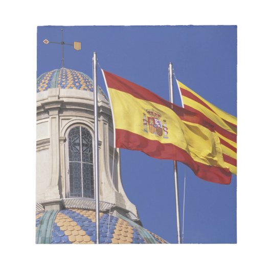 EU, Spanje, Catalonië, Palau de la Generalitat. Notitieblok (Voorkant)