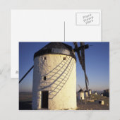 EU, Spanje, Consuegro, La Mancha. Windmolens en Briefkaart (Voorkant / Achterkant)