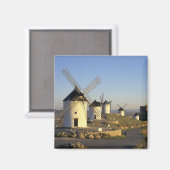 EU, Spanje, La Mancha, Consuegra. Windmolens en Magneet (Voorkant / Achterkant)