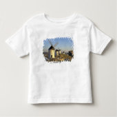 EU, Spanje, La Mancha, Consuegra. Windmolens Kinder Shirts (Voorkant)