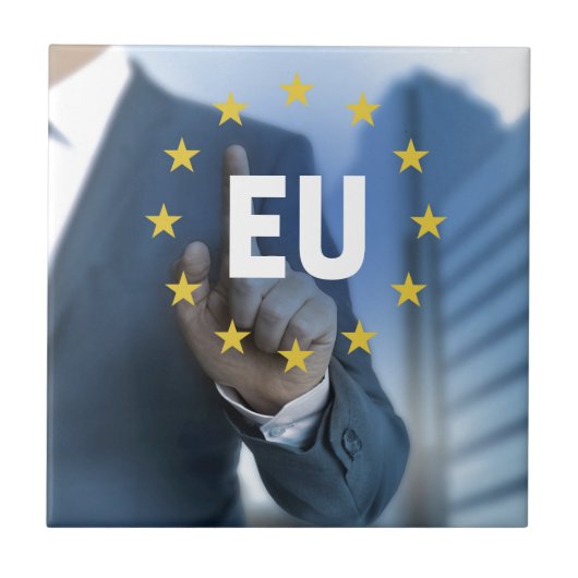 EU-touchscreen Tegeltje (Voorkant)