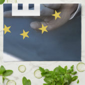 EU-touchscreen Theedoek (Gevouwen)