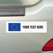 EU-vlag: aangepaste bumperstickers (Op auto)