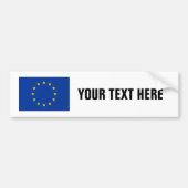 EU-vlag: aangepaste bumperstickers (Voorkant)