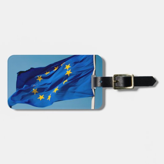 EU-vlag Bagagelabel (Voorkant horizontaal)