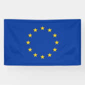 EU-vlag Banner (Horizontaal)