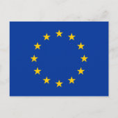 EU-vlag Briefkaart (Voorkant)