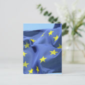 eu - vlag briefkaart (Staand voorkant)