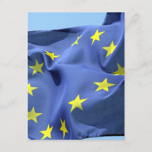 eu - vlag briefkaart (Voorkant)