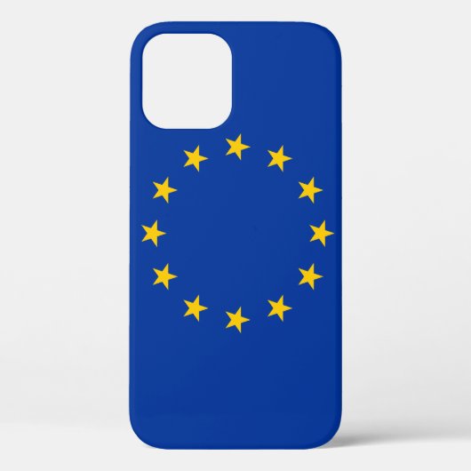 EU-vlag Case-Mate iPhone Case (Achterkant)