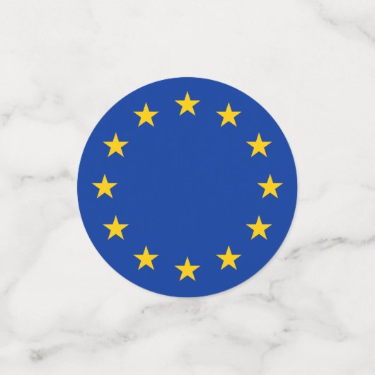 EU-vlag Confetti (Kleine voorkant)