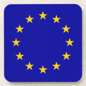 EU-vlag Drankjes Onderzetter (Voorkant)