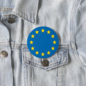 EU-vlag EU-referendum Sterker Ronde Button 7,6 Cm (In situ)
