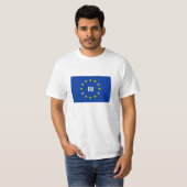 EU-vlag EU-shirt T-shirt (Voorkant volledig)
