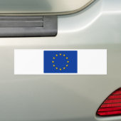 EU-vlag / EU-vlag Bumpersticker (Op auto)