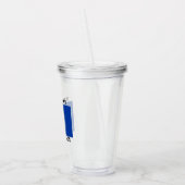 EU-vlag Euro Pride douane Acryl Drinkbeker (Links)