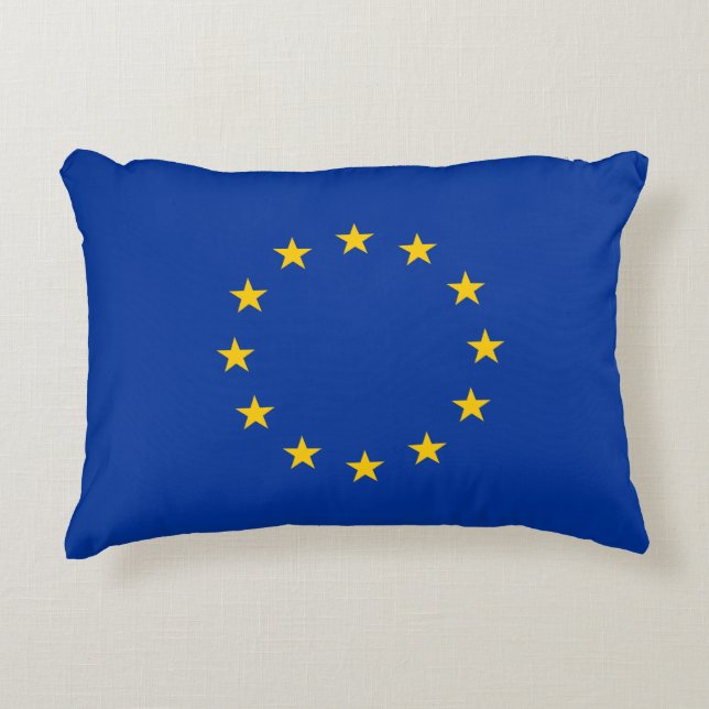 EU-vlag Europa Accent Kussen (Voorkant)