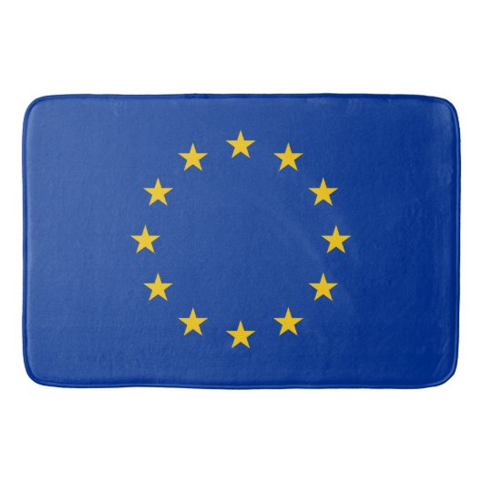 EU-vlag (Europa) Badmat (Voorkant)