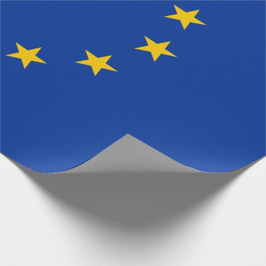 EU-vlag (Europa) Cadeaupapier (Hoek)