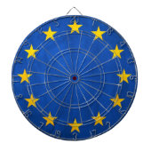 EU-vlag (Europa) Dartbord (Voorkant)