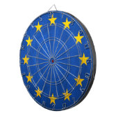 EU-vlag (Europa) Dartbord (Voorkant Rechts)