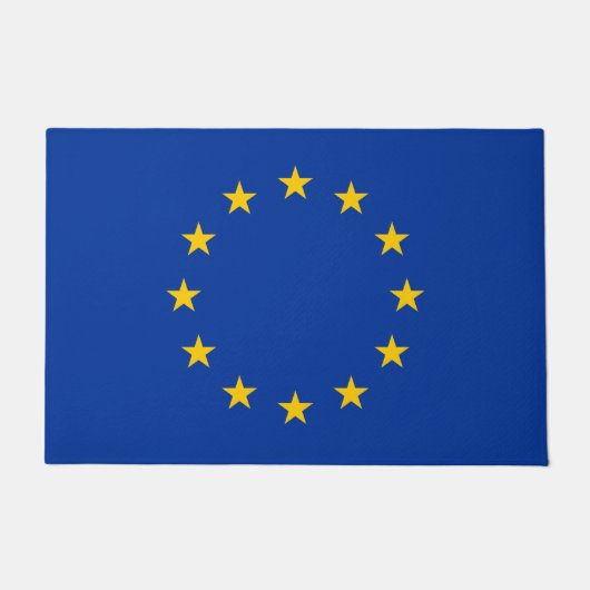EU-vlag (Europa) Deurmat (Voorkant)