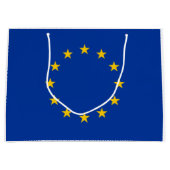 EU-vlag (Europa) Groot Cadeauzakje (Voorkant)