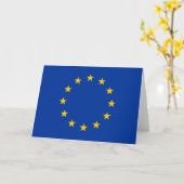 EU-vlag (Europa) Kaart (Gele Bloem)