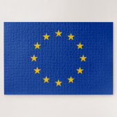 EU-vlag (Europa) Legpuzzel (Horizontaal)