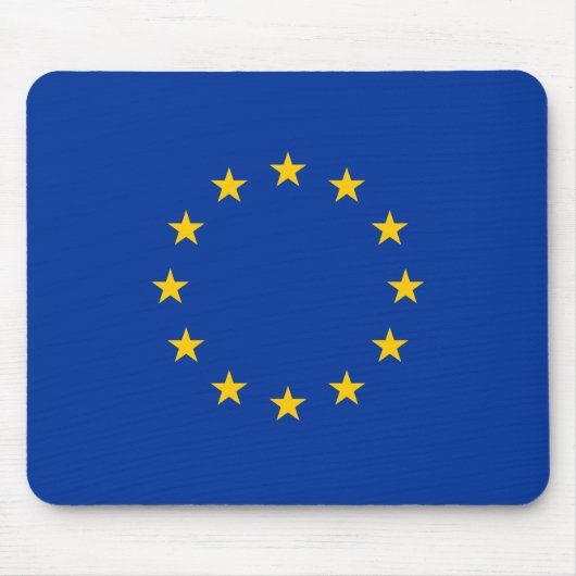 EU-vlag (Europa) Muismat (Voorkant)