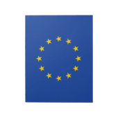 EU-vlag (Europa) Notitieblok (Linkerzijde)
