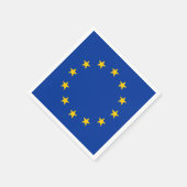 EU-vlag (Europa) Servet (Hoek)