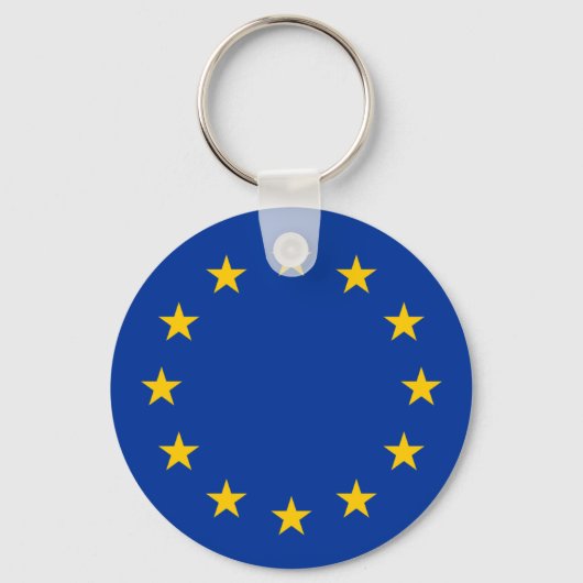 EU-vlag (Europa) Sleutelhanger (Voorkant)
