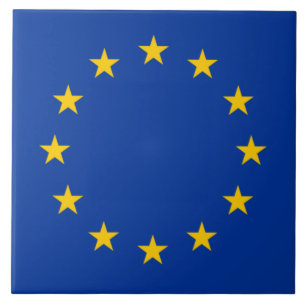 EU-vlag (Europa) Tegeltje