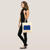 EU-vlag (Europa) Tote Bag (Voorkant (model))