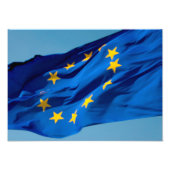 EU-vlag Foto Afdruk (Voorkant)