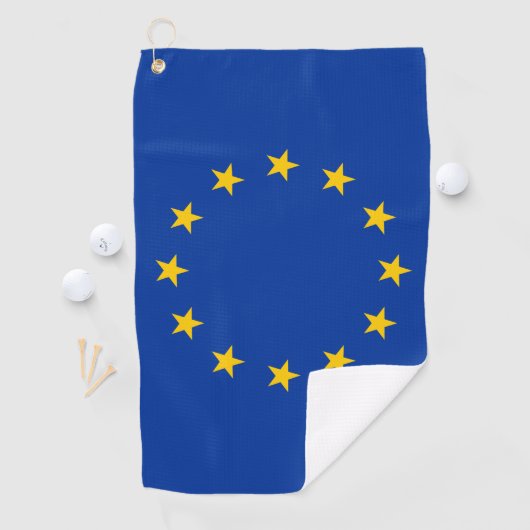 EU-vlag Golfhanddoek (Insitu)