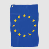 EU-vlag Golfhanddoek (Voorkant)