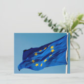 EU-vlag Kaart (Staand voorkant)