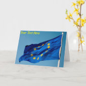 EU-vlag Kaart (Gele Bloem)