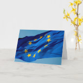 EU-vlag Kaart (Gele Bloem)