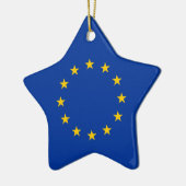 EU - vlag Keramisch Ornament (Links)